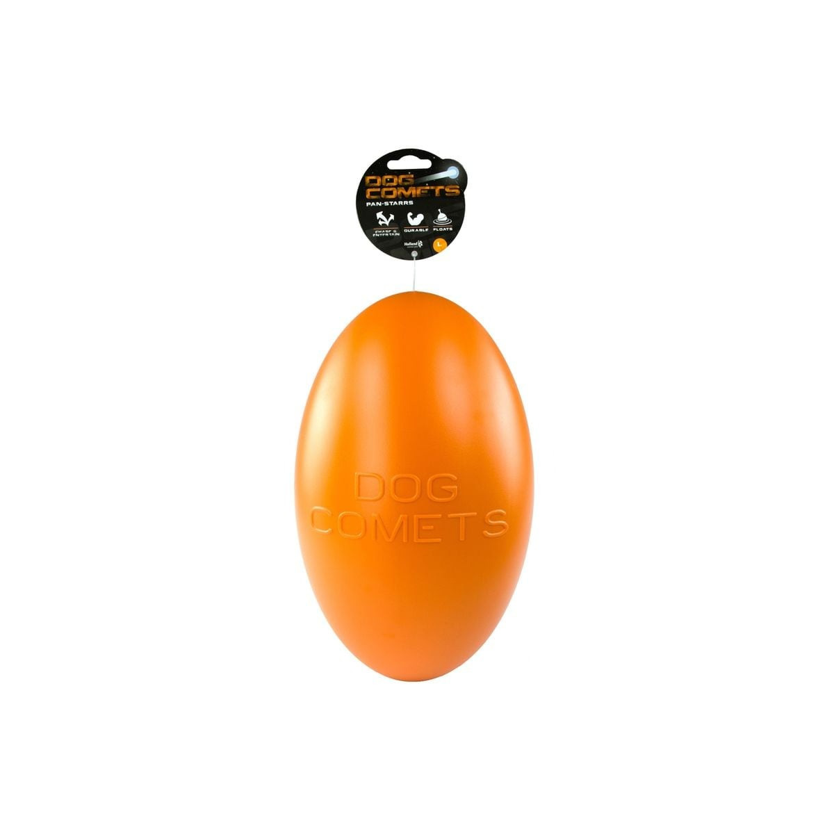 Jouet chien Dog Comets Ballon Rugby flottant, durable, taille L