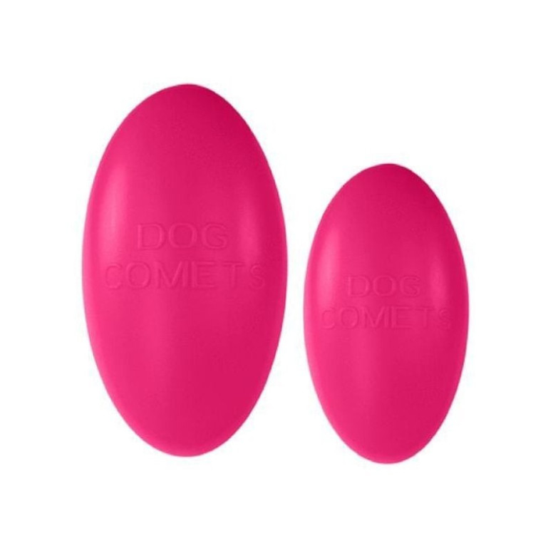 Jouet Chien Dog Comets Rose : Durable, Rebondissant, 20cm