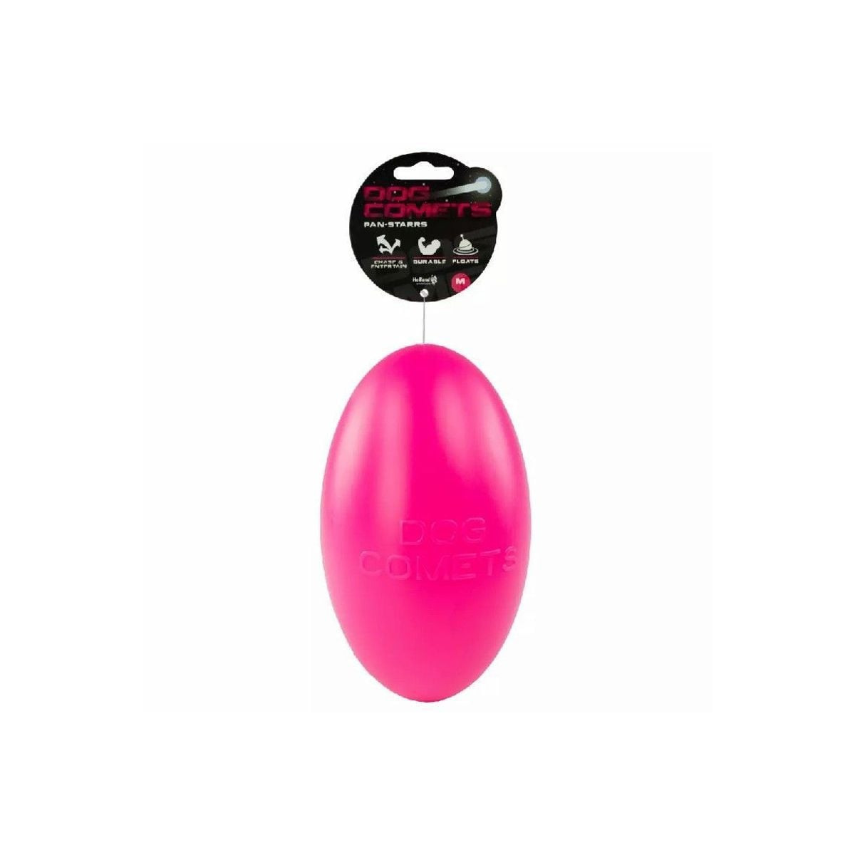 Jouet Chien Dog Comets Rose : Durable, Rebondissant, 20cm