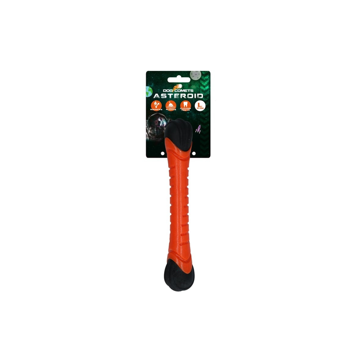 Dog Comets Asteroid L3 : Bâton flottant orange - Jeu aquatique