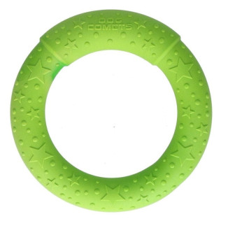 Dog Comets Frisbee Ring Vert 19cm - Jouet chien flottant et résistant