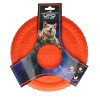 Frisbee UFO Dog Comets Orange - Jouet flottant 24cm pour chien