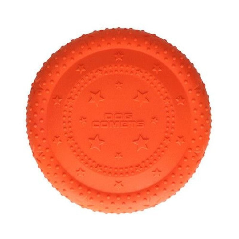 Frisbee UFO Dog Comets Orange - Jouet flottant 24cm pour chien