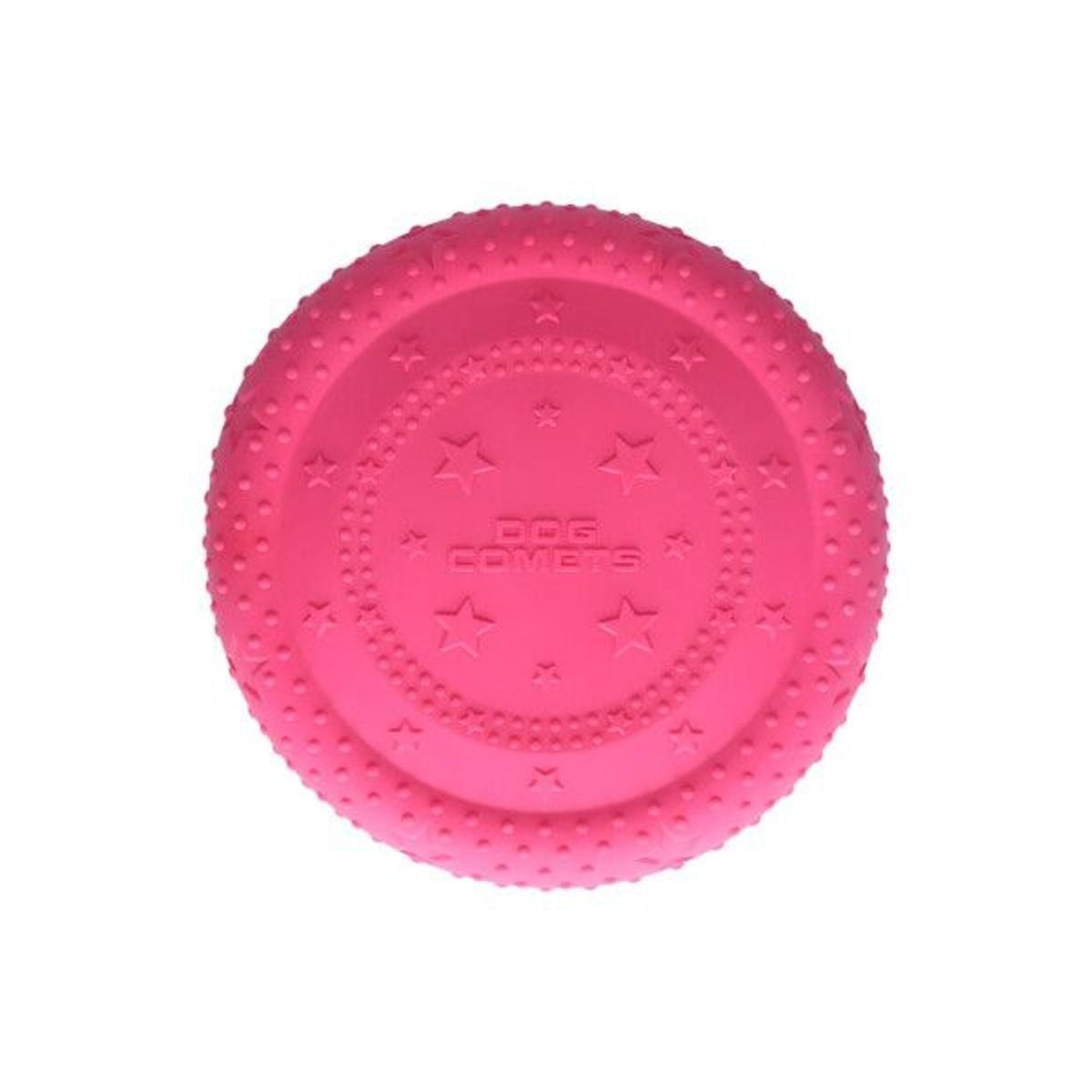 Frisbee flottant Dog Comets UFO Rose 24cm - Jouet chien durable