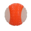Jouet chien Dog Comets Lune Phospho Orange - Balle lumineuse 10 cm