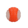 Jouet chien Dog Comets Moon Phospho Orange - Balle lumineuse 5 cm