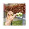 Balle chien Dog Comets Moon - Rose 10cm, phosphorescente