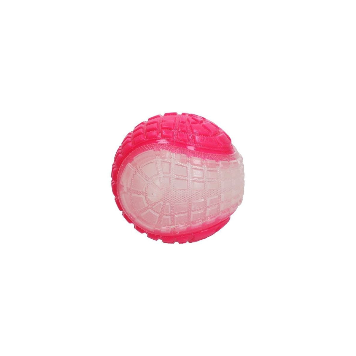 Balle chien Dog Comets Moon - Rose 10cm, phosphorescente