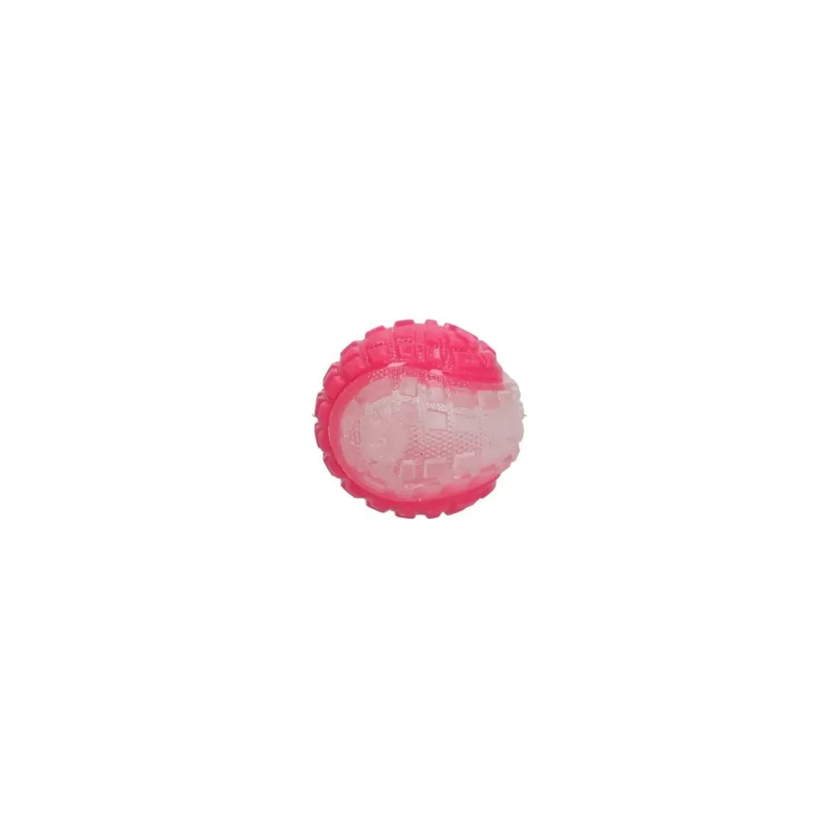 Jouet phosphorescent chien Dog Comets - Rose, 5cm, idéal nuit et eau