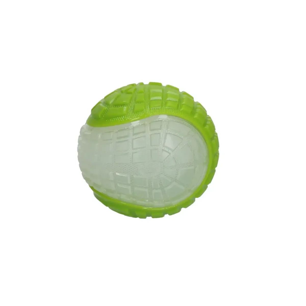 Balle chien Dog Comets phospho vert 10cm - Rebond, couineur