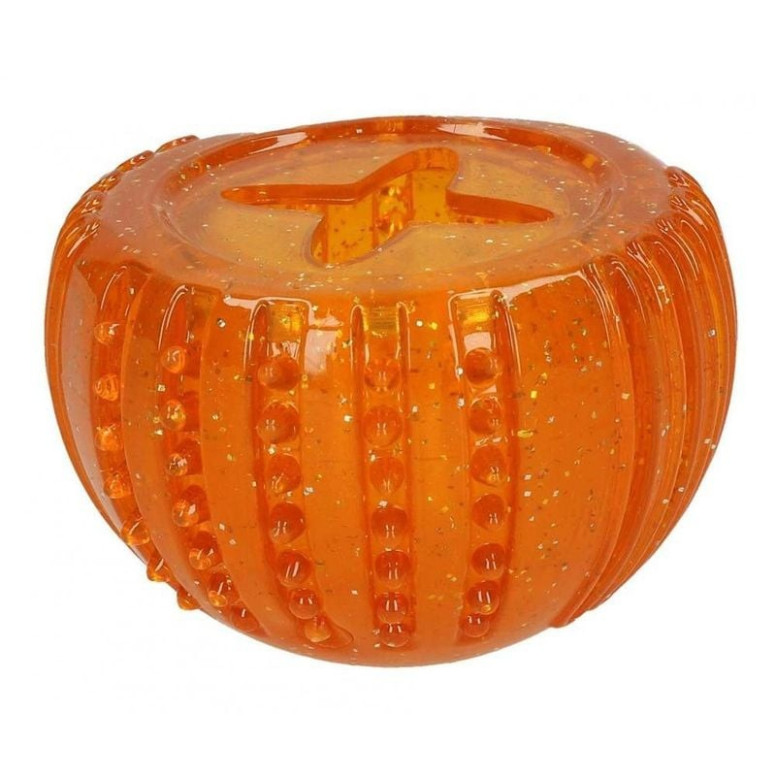 Dog Comets Treat Locker Orange - Jouet distributeur friandises chien