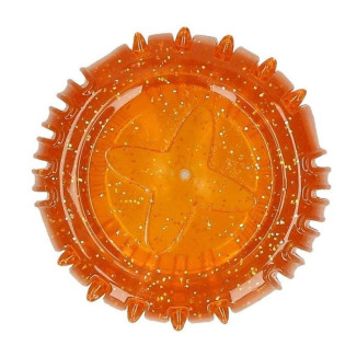 Dog Comets Treat Locker Orange - Jouet distributeur friandises chien