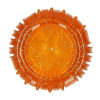 Dog Comets Treat Locker Orange - Jouet distributeur friandises chien