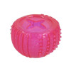 Jouet distributeur friandises chien Dog Comets - TPR rose 7cm