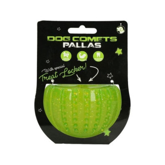 Jouet chien Dog Comets Treat Locker vert 7cm - Friandises cachées
