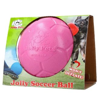 Jouet chien Jolly Pets Ball L Rose 20cm - Durable & flottant