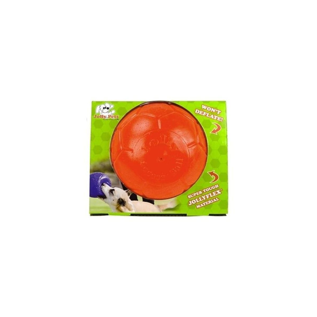 Ballon rouge Jolly Pets 20 cm - Flottant et durable pour chien
