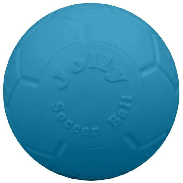 Ballon chien Jolly Pets 15cm bleu : flottant et indestructible