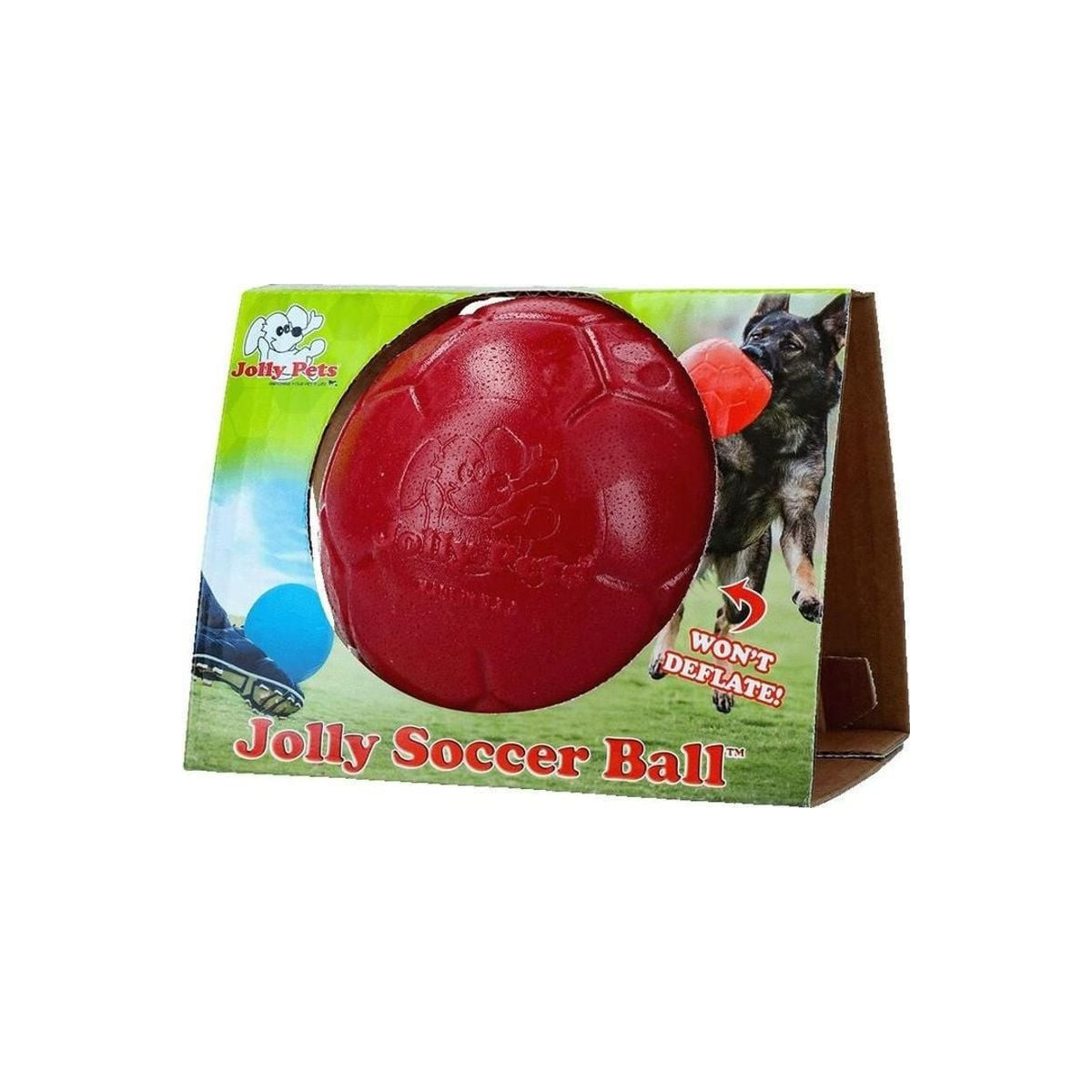 Jouet chien Jolly Pets Ball S rouge 15cm - Durable et flottant