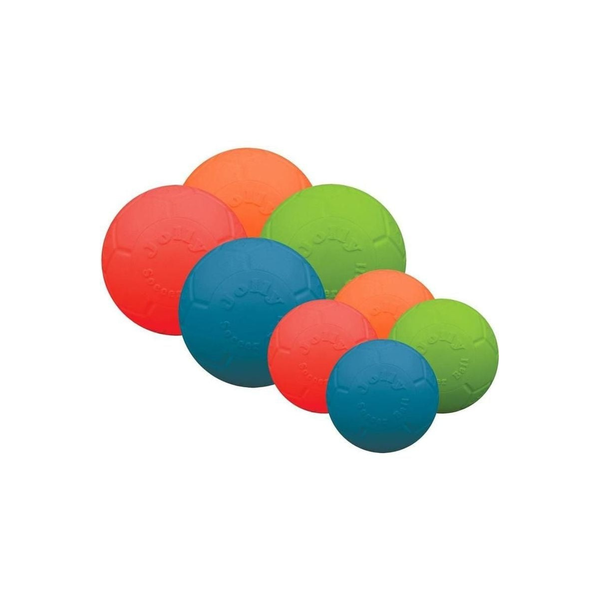 Jouet chien Jolly Pets Ball S rouge 15cm - Durable et flottant