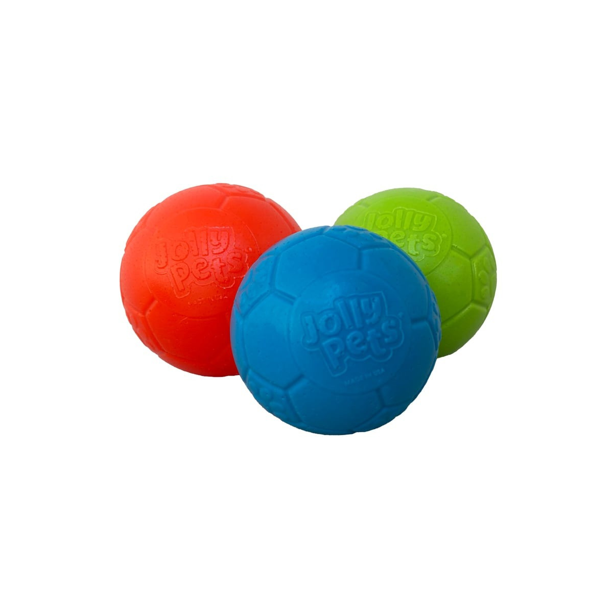 Jouet chien Jolly Pets Ball XXS vert - 7,5 cm - Résistant et flottant