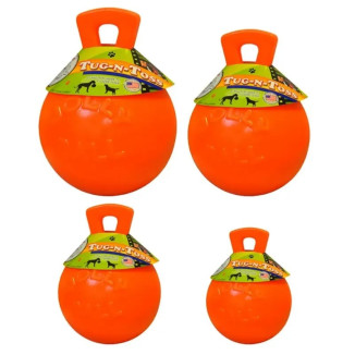 Jouet chien Jolly Pets Tug-n-Toss M orange - Durable & flottant 15cm