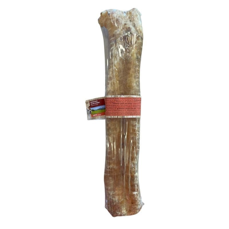 Bubimex 1116195 friandise trachée de bœuf pour chien, 30 cm, scellée sous vide en plastique transpar