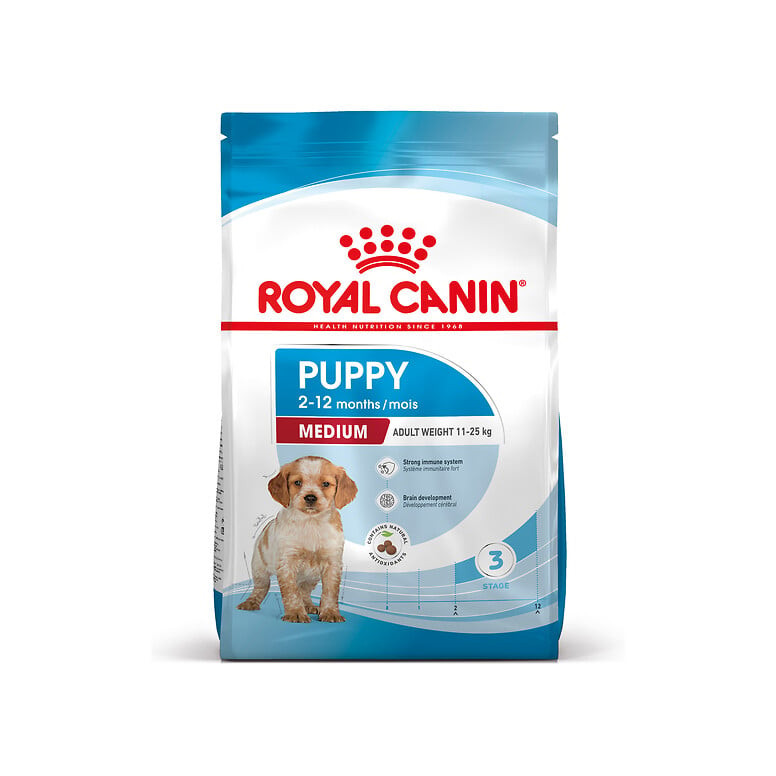 Royal Canin Croquettes Chiot Taille Moyenne 12kg - Croissance Optimale