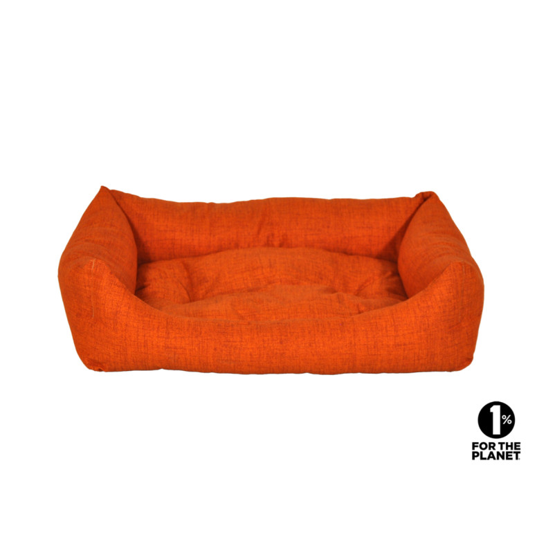 Panier carré VADIGRAN Adelle ocre - Confort pour chien 45x60x16cm