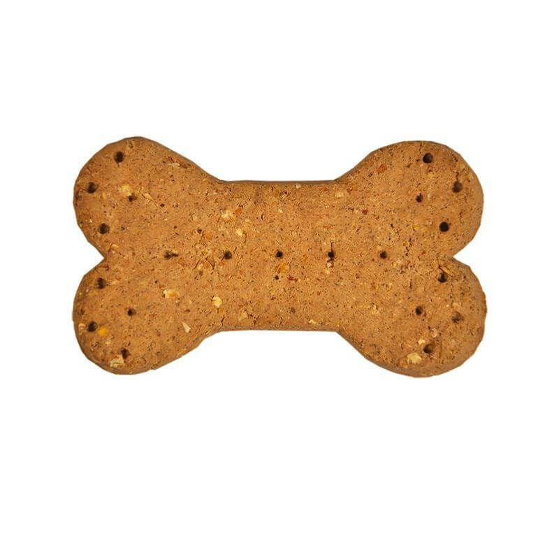 Gros plan sur l'os biscuit Vadigran pour chien agneau et riz, 11 cm, 34 g.