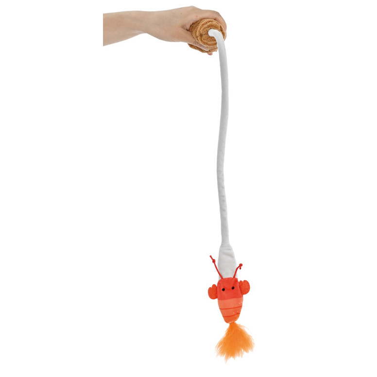 JOUET CHAT CREVETTE 65CM