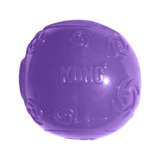 JOUET POUR CHIEN KONG SQZ BALL MED