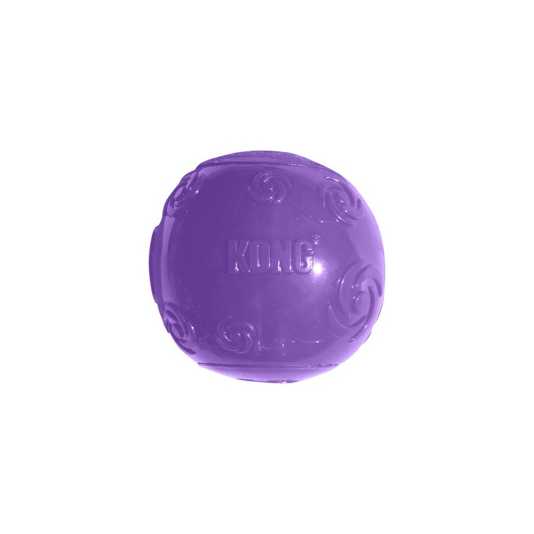 JOUET POUR CHIEN KONG SQZ BALL MED