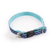 Coll chat pois 17/27 bleu