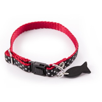 Coll chat pois 17/27 noir