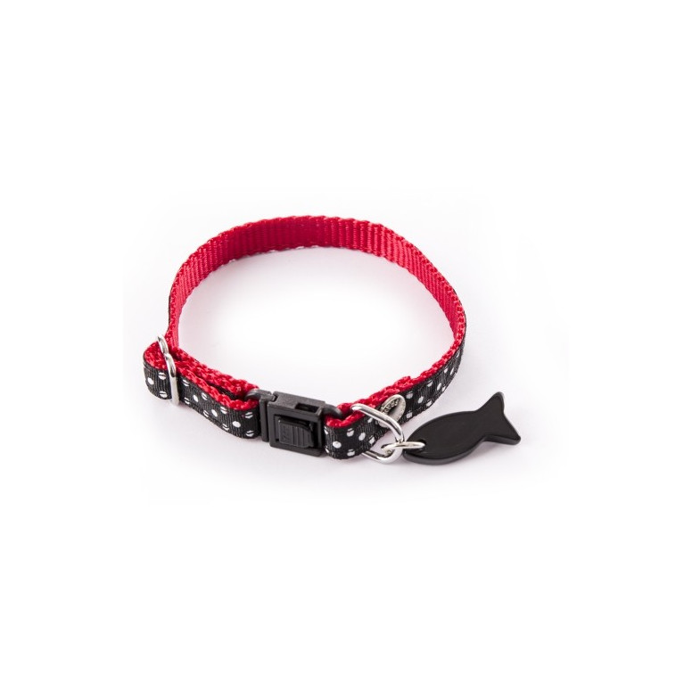 Coll chat pois 17/27 noir