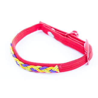 Coll chat tresse 10-30 rou