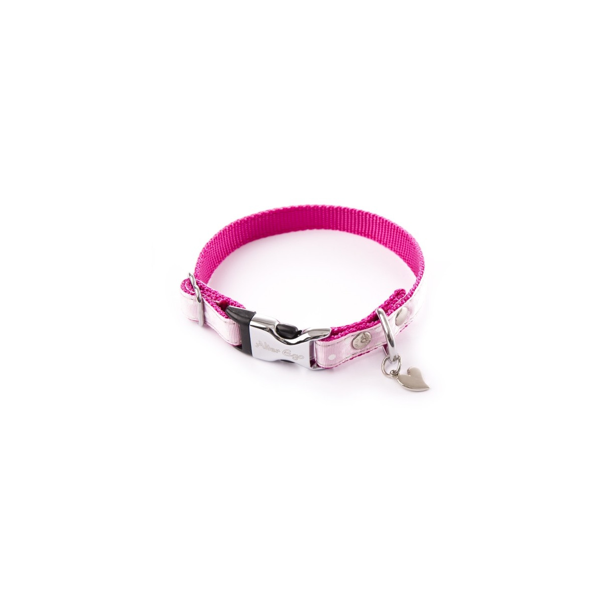 Coll pois xs 10-17/27 rose