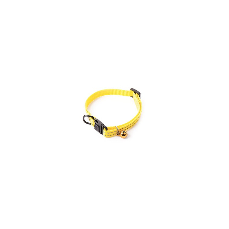 Coll regl chat flash jaune 10-20/30cm