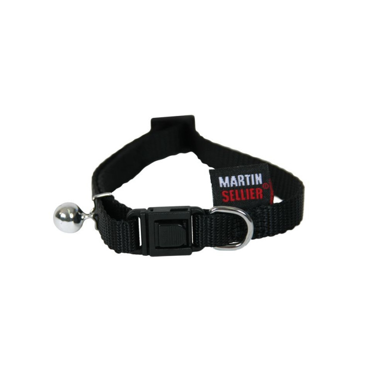 Collier chat 10-20/30 noir