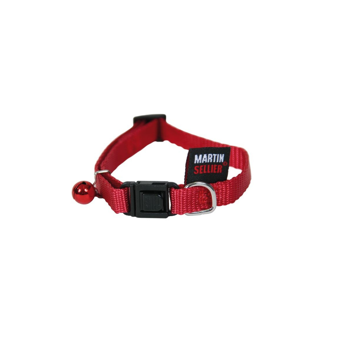 Collier chat 10-20/30 rge rouge