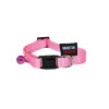 Collier chat 10-20/30 rose pastel