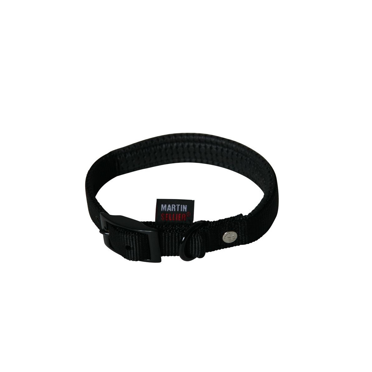 Collier confort 16-35 noir.