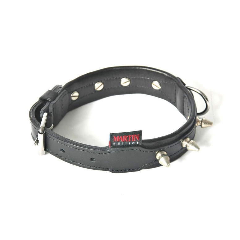 Collier cuir cloute 35-60