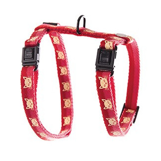 Harn moustache regl nyl 10-35/50 rouge/rose