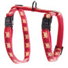 Harn moustache regl nyl 10-35/50 rouge/rose