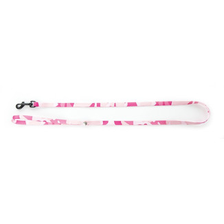 Laisse camouflage 10-100cm rose