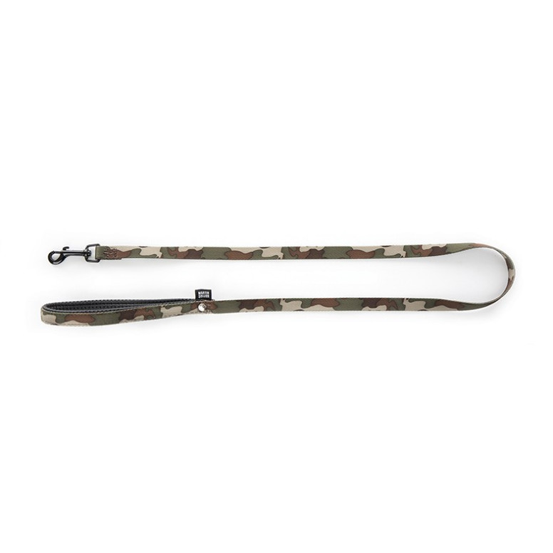 Laisse conf camouflage 15-120 marron
