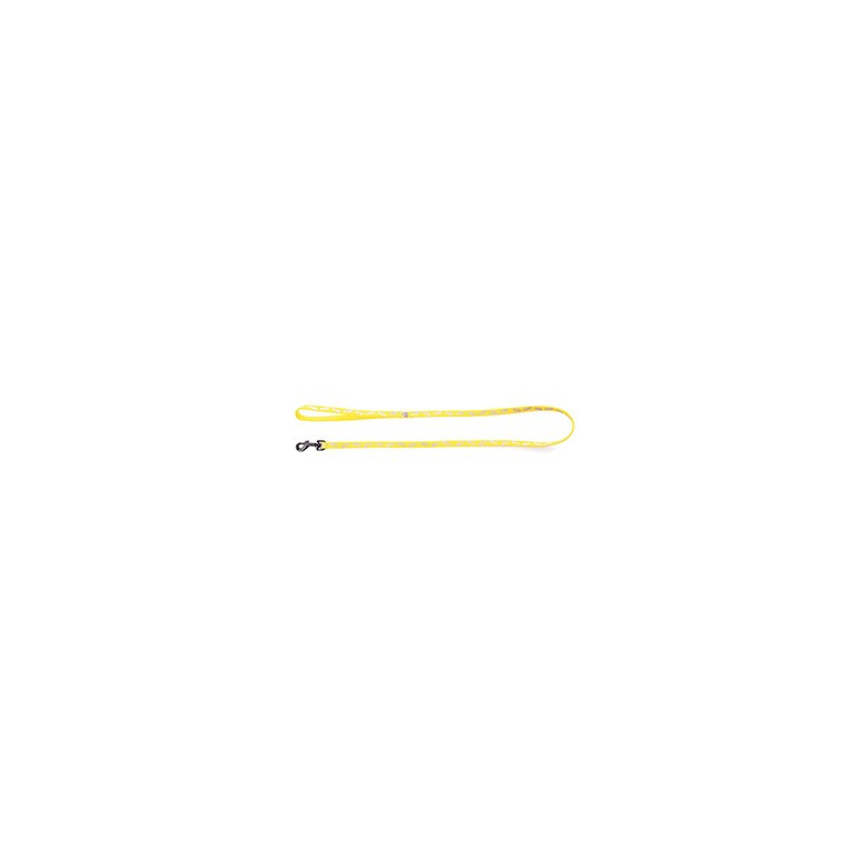 Laisse fluo fish 10-100cm fluo jaune