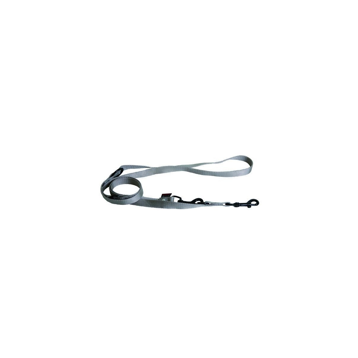 Laisse nyl 3p 20-200 gris.